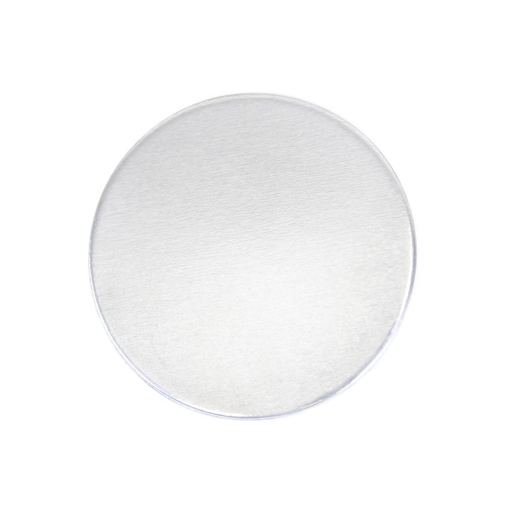 Metal Stamping Blanks Aluminum Round, Disc, Circle, 25mm (1"), 14g, Pack of 5